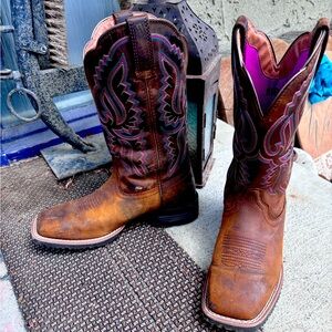 Ariat Ranchwork Hybrid Cowgirl Boots